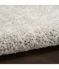 Nourison Home Modern Shag Grey Ivory MMD06 5 ft. 3 in. X 7 ft. Rectangle Rug