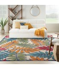 Nourison Aloha Area Rug ALH18 Multicolor 9' x 12'