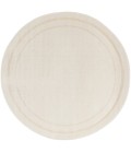 Nourison Home Nourison Essentials Ivory Gold NRE02 8 ft. Round Rug