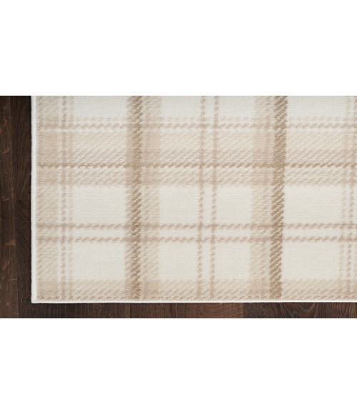 Nourison Grafix Ivory Beige GRF03 7 ft. X 10 ft. Rectangle Rug