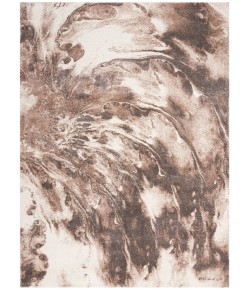Nourison Ki100 American Manor - Amr03 Ivory Mocha Area Rug 3 ft. 11 in. X 5 ft. 11 in. Rectangle