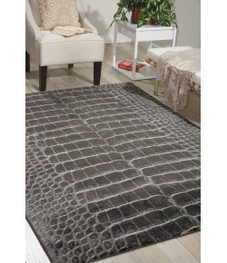 Nourison Maxell - Mae09 Charcoal Area Rug 5 ft. 3 X 7 ft. 3 Rectangle