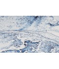 Inspire Me! Home Décor Daydream Ivory Blue DDR01 3 ft. 11 in. X 5 ft. 11 in. Rectangle Rug