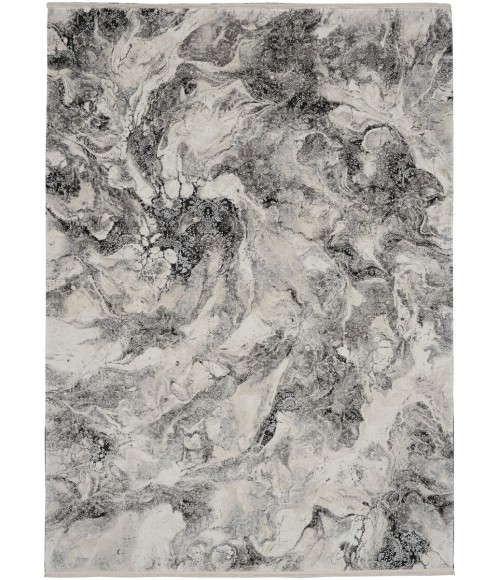 Calvin Klein Balian Area Rug Calvin Klein Balian Area Rug CK56 Silver/Black