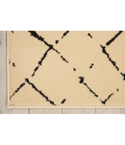 Nourison Grafix Area Rug GRF04-Cream/Black