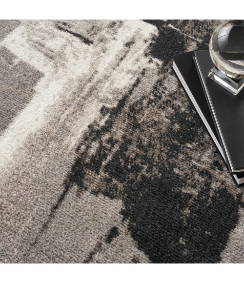 Nourison Twilight Area Rug TWI30 Grey/Ivory/Black