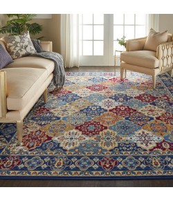Nourison Grafix - Grf31 Multicolor Area Rug 8 ft. 6 in. X 12 ft. Rectangle