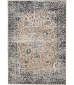 kathy ireland Home Ki25 Malta - Mai13 Blue Ivory Area Rug 5 ft. 3 X 7 ft. 7 Rectangle