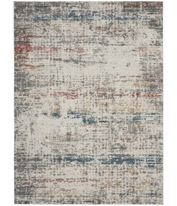 Nourison Rustic Textures - Rus14 Light Grey Multicolr Area Rug 7 ft. 10 X 10 ft. 6 Rectangle