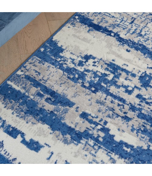 Nourison Whimsicle Area Rug WHS06-Ivory Navy