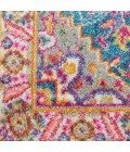 Nourison Passion Runner Area Rug PSN20-Teal Multicolor