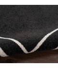 Nourison Nourison Essentials Area Rug Nourison Nourison Essentials Area Rug NRE02 Black Ivory