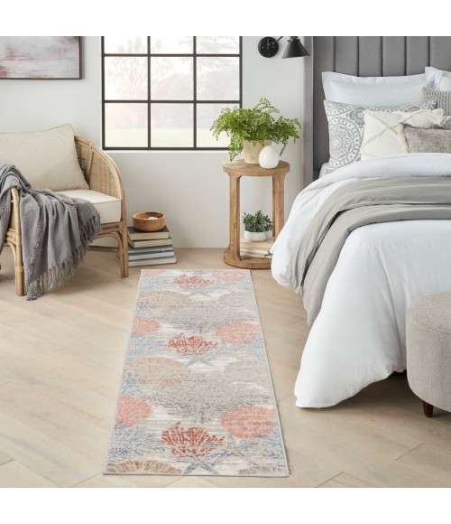 Nourison Seaside Multicolor SDS04 8 ft. Rect. Rug