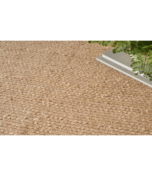 Nourison Natural Jute Bleached Rug NJT01 9 ft. X 12 ft. Rectangle - Rugs Town Nourison Natural Jute Bleached NJT01 9 ft. X 12 ft. Rectangle Rug