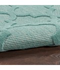 Nourison Easy Care Area Rug NES01 Aqua/Teal
