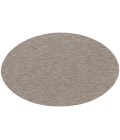 Nourison Practical Solutions Grey Mocha PSL01 8 ft. Round Rug