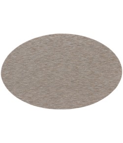 Nourison Practical Solutions Grey Mocha PSL01 8 ft. Round Rug