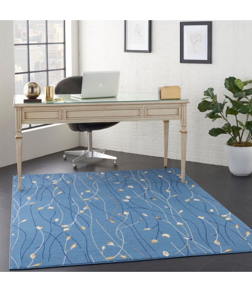 Nourison Grafix Area Rug GRF15-Light Blue