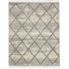 Nourison Scandinavian Shag Ivory/Grey SCN01 7 ft. 10 in. X 10 ft. 6 in. Rect. Rug