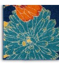 Nourison Allur Area Rug ALR06-Navy Multicolor