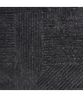 Michael Amini Ma30 Star Area Rug SMR01 Black 5'3" x 7'3"