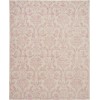 Nourison Jubilant - Jub09 Ivory Pink Area Rug 7 ft. 10 X 9 ft. 10 Rectangle