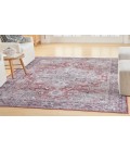 Nicole Curtis Machine Washable Series 1 Ivory Brick SR101 4 ft. X 6 ft. Rectangle Rug