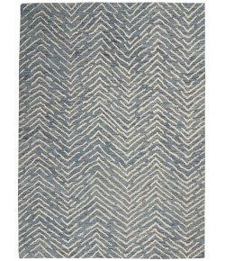 Nourison Vail Indigo Ivory VAI02 5 ft. 3 in. X 7 ft. 3 in. Rect. Rug