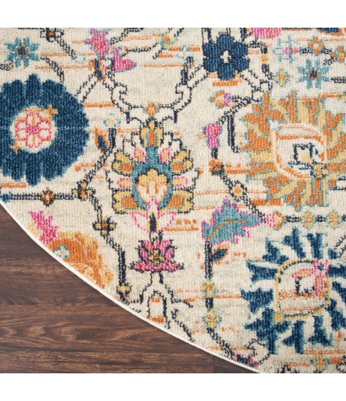 Nourison Passion Area Rug PSN01 Ivory/Multi