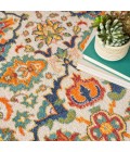 Nourison Allur Area Rug ALR03 Ivory Multicolor