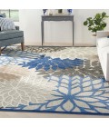 Aloha Area Rug Nourison Aloha Area Rug ALH05 Blue/Multicolor 9' x 12'