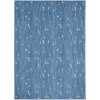 Nourison Grafix - Grf15 Light Blue Area Rug 8 ft. 6 X 12 ft. Rectangle