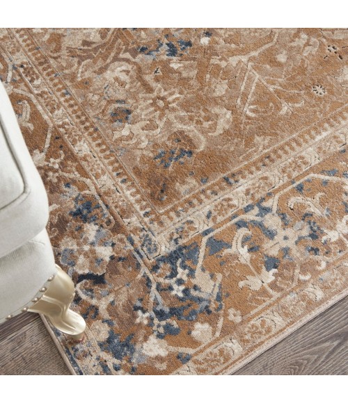 Nourison MALTA Area Rug kathy ireland Home Malta Area Rug MAI05-Taupe