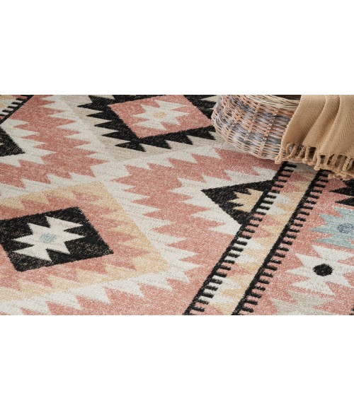Nourison Washable Decor Ivory Multicolor Rug WSD04 7 ft. 10 in. X 10 ft. Rectangle - Rugs Town Nourison Washable Decor Ivory Multicolor WSD04 7 ft. 10 in. X 10 ft. Rectangle Rug