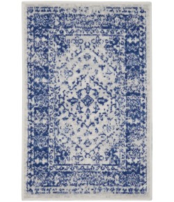 Nourison Whimsicle - Whs15 Ivory Navy Area Rug 2 ft. X 3 ft. Rectangle