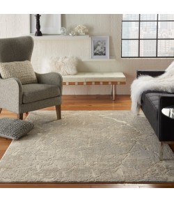 kathy ireland Home Sahara - Ki393 Ivory Beige Area Rug 3 ft. 10 X 5 ft. 10 Rectangle