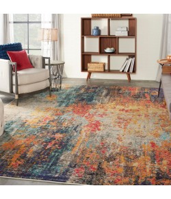 Nourison Celestial - Ces15 Multicolor Area Rug 9 ft. X 12 ft. Rectangle
