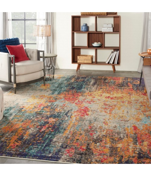 Nourison Celestial Area Rug CES15-Multicolor