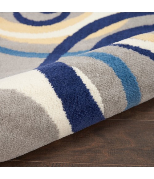 Nourison Grafix Area Rug GRF21-Grey