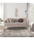 Nourison Quarry Ivory Grey QUA05 10 ft. X Square Rug