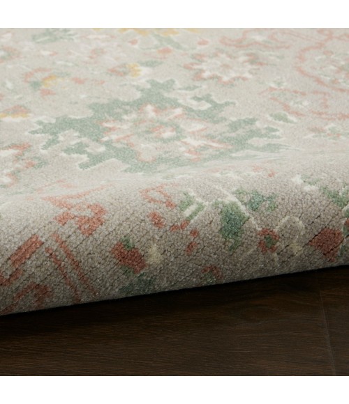 Nourison Twilight Area Rug TWI13 Grey/Multi 8'6" x 11'6"