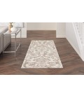 Nourison Jubilant Ivory Beige JUB09 2 ft. 3 in. X 7 ft. 3 in. Rectangle Rug