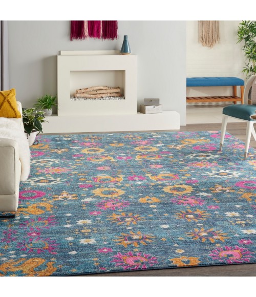 Nourison Passion Area Rug PSN01 Denim 12' x 18'
