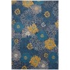 Nourison Passion - Psn17 Blue Area Rug 9 ft. X 12 ft. Rectangle