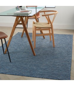 Nourison Positano - Pos01 Navy Blue Area Rug 4 ft. X 6 ft. Rectangle