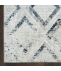 Nourison Dekor Grey Navy DEK05 2 ft. X 4 ft. Rect. Rug