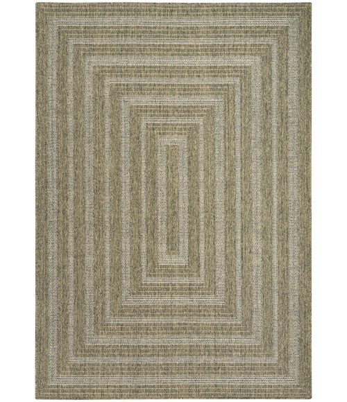 Nourison Tulum Olive TLM04 6 ft. X 9 ft. Rect. Rug