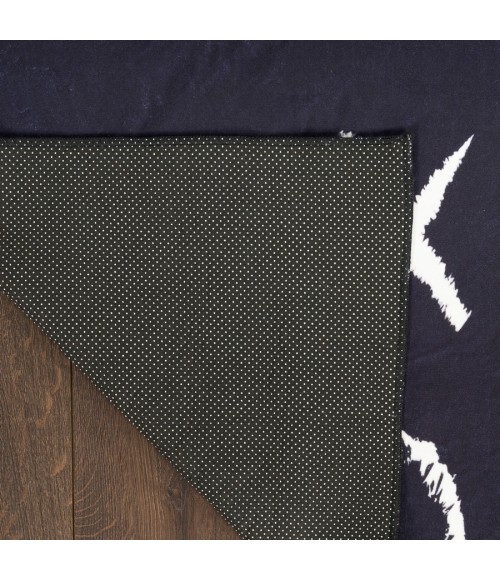 Nourison Home Imagination Black IMA18 6 ft. 6 in. X 9 ft. 2 in. Rectangle Rug