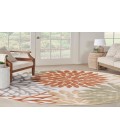 Nourison Aloha Ivory Multicolor ALH05 5 ft. 3 in. Round Rug