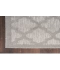 Nourison Easy Care Silver Grey NES01 2 ft. X 6 ft. Rectangle Rug